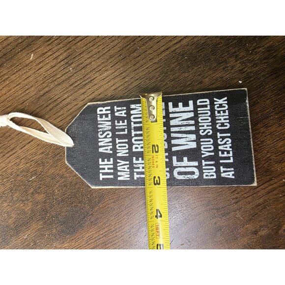 Drinking Wine Sign - Picture 7 of 9